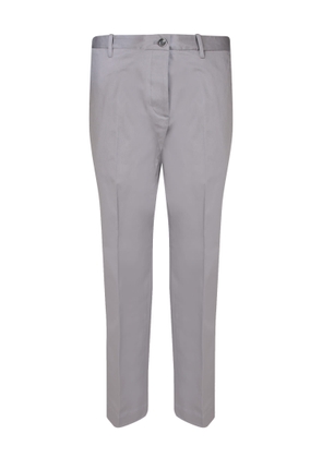 Nine In The Morning Smoky Grey Tailored Trousers