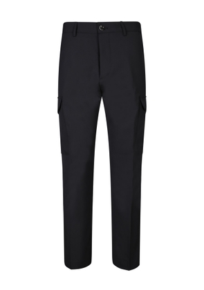 Nine in the Morning Black Cargo Trousers
