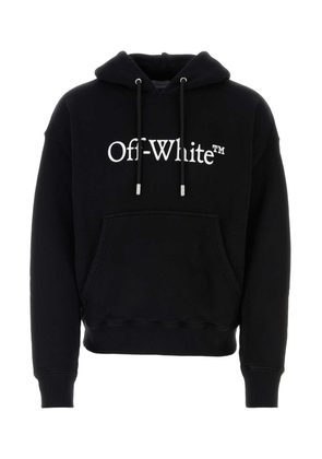 Off-White Black Cotton Sweatshirt