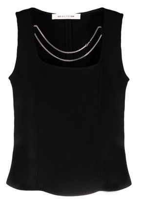 1017 ALYX 9SM chain-detail sleeveless blouse - Black