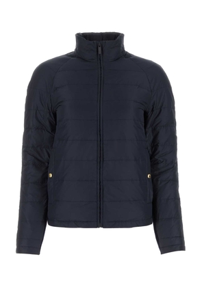 Thom Browne Navy Blue Polyester Down Jacket