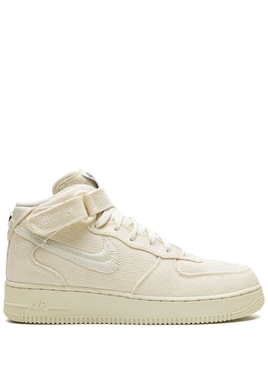 Nike x Stussy Air Force 1 Mid 'Fossil' sneakers - Neutrals