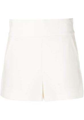 alice + olivia donald high waisted shorts - Brown