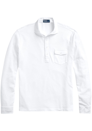 Polo Ralph Lauren long-sleeve cotton polo shirt - White