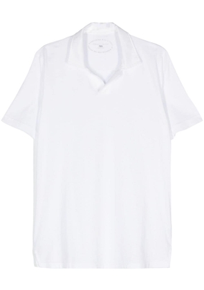 Fedeli Franky cotton polo shirt - White
