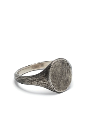 WERKSTATT:MÜNCHEN distressed-effect ring - Silver