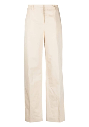 PT Torino high-waisted straight trousers - Neutrals