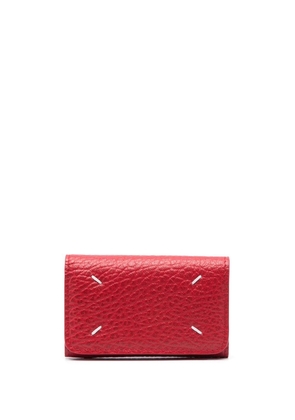 Maison Margiela four-stitch leather key holder - Red