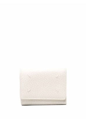 Maison Margiela four-stitch leather wallet - Grey