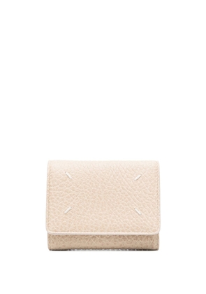 Maison Margiela four-stitch leather wallet - Neutrals