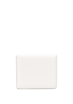 Maison Margiela four-stitch leather bi-fold wallet - White