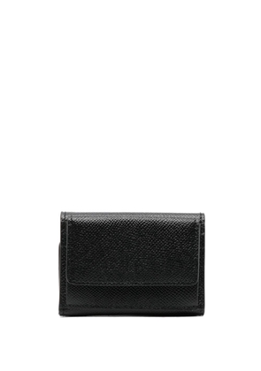 Maison Margiela Four Stitch logo leather wallet - Black