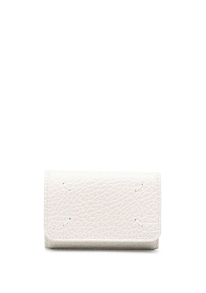 Maison Margiela compact leather wallet - Neutrals