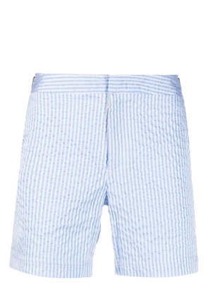 Orlebar Brown vertical-stripes classic swim shorts - Blue