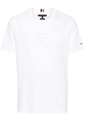 Tommy Hilfiger logo-embroidered T-shirt - White