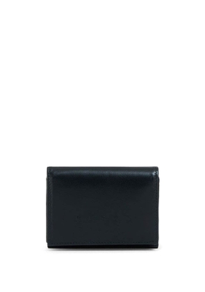 Marni bi-fold embossed logo leather wallet - Black