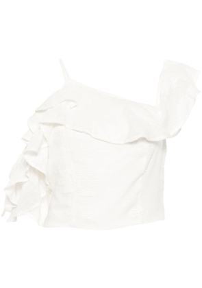 IRO Adanna asymmetric blouse - White
