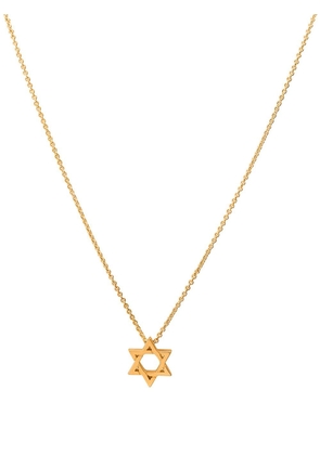 TANE México 1942 18kt yellow gold Star of David necklace