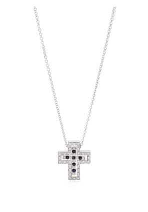 Damiani 18kt white gold Belle Époque diamond necklace - Silver