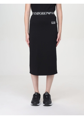 Skirt EA7 Woman color Black