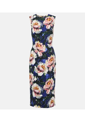 Dolce&Gabbana Floral cady midi dress