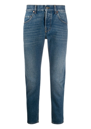 Gucci cropped straight-leg jeans - Blue