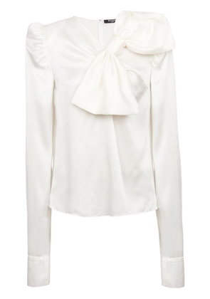 Balmain bow-embellished blouse - White
