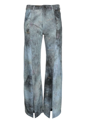 Weinsanto stud-embellished bootcut trousers - Blue