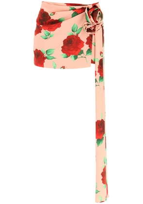 Magda Butrym Floral Printed Miniskirt