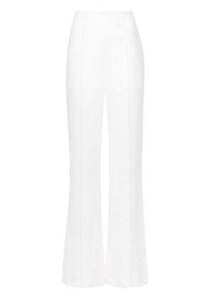 Chloé pleated wide-leg trousers - White