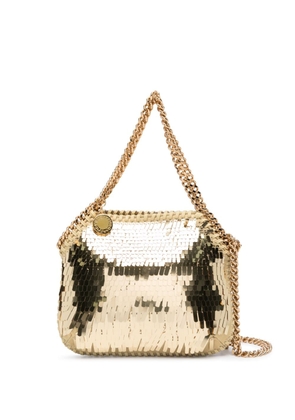 Stella McCartney mini Falabella embellished shoulder bag - Gold