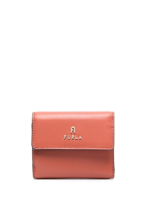 Furla small Camelia tri-fold leather wallet - Brown