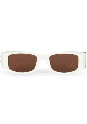 Palm Angels Eyewear Angel rectangle-frame sunglasses - White