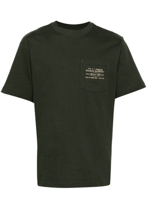 Filson logo-embroidered cotton T-shirt - Green