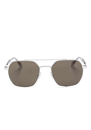 Mykita Arlo pilot-frame sunglasses - Silver