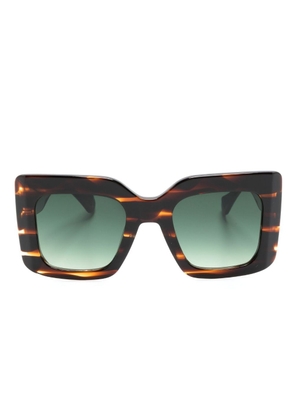 GIGI STUDIOS Dorothea square-shape sunglasses - Brown