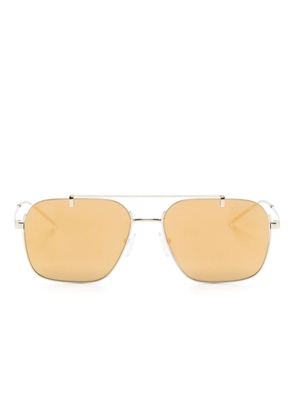 Emporio Armani square-frame sunglasses - Gold
