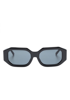 Linda Farrow x The Attico Blake geometric sunglasses - Black