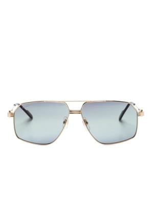 Cartier Eyewear pilot-frame sunglasses - Gold