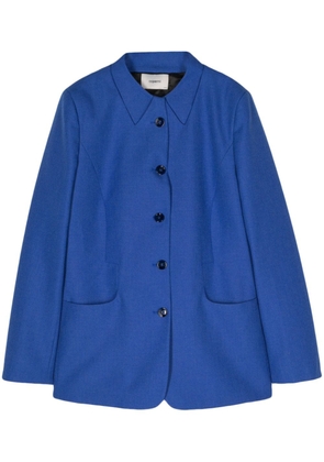 Coperni wool single-breasted blazer - Blue
