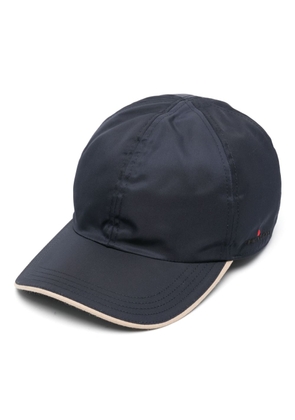 Kiton embroidered-logo baseball cap - Blue
