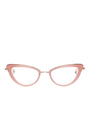 Valentino Eyewear V Daydream cat-eye glasses - Gold