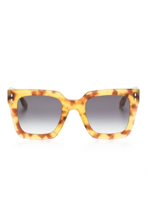 Isabel Marant Eyewear square-frame sunglasses - Brown
