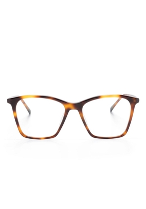 GIGI STUDIOS tortoiseshell square-frame glasses - Brown