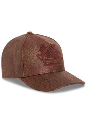 ETRO paisley-jacquard baseball cap - Red