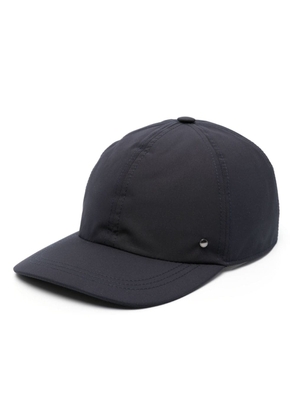 Canali stud-detail crepe hat - Blue