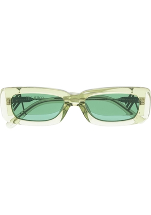 Linda Farrow x The Attico Marfa sunglasses - Green