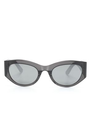 Balenciaga Eyewear oval-frame sunglasses - Grey