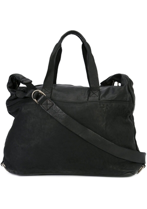 Guidi large crossbody bag - Black