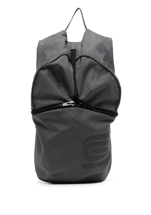 Olly Shinder multiple-zip trim backpack - Grey